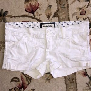Abercrombie White Shorts Sz: 16